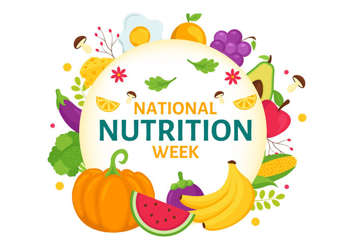 National Nutrition Week illustration feature Image