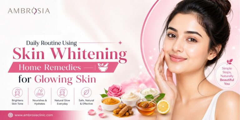 Daily Routine Using Skin Whitening Home Remedies for Glowing Skin