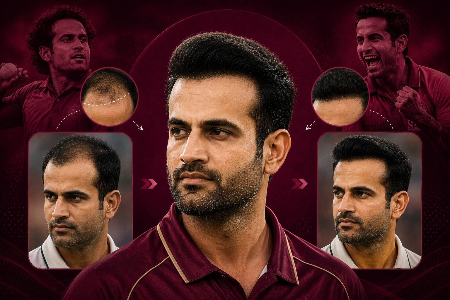 Irfan Pathan Hair Transplant: The Swing King's Hairline Comeback