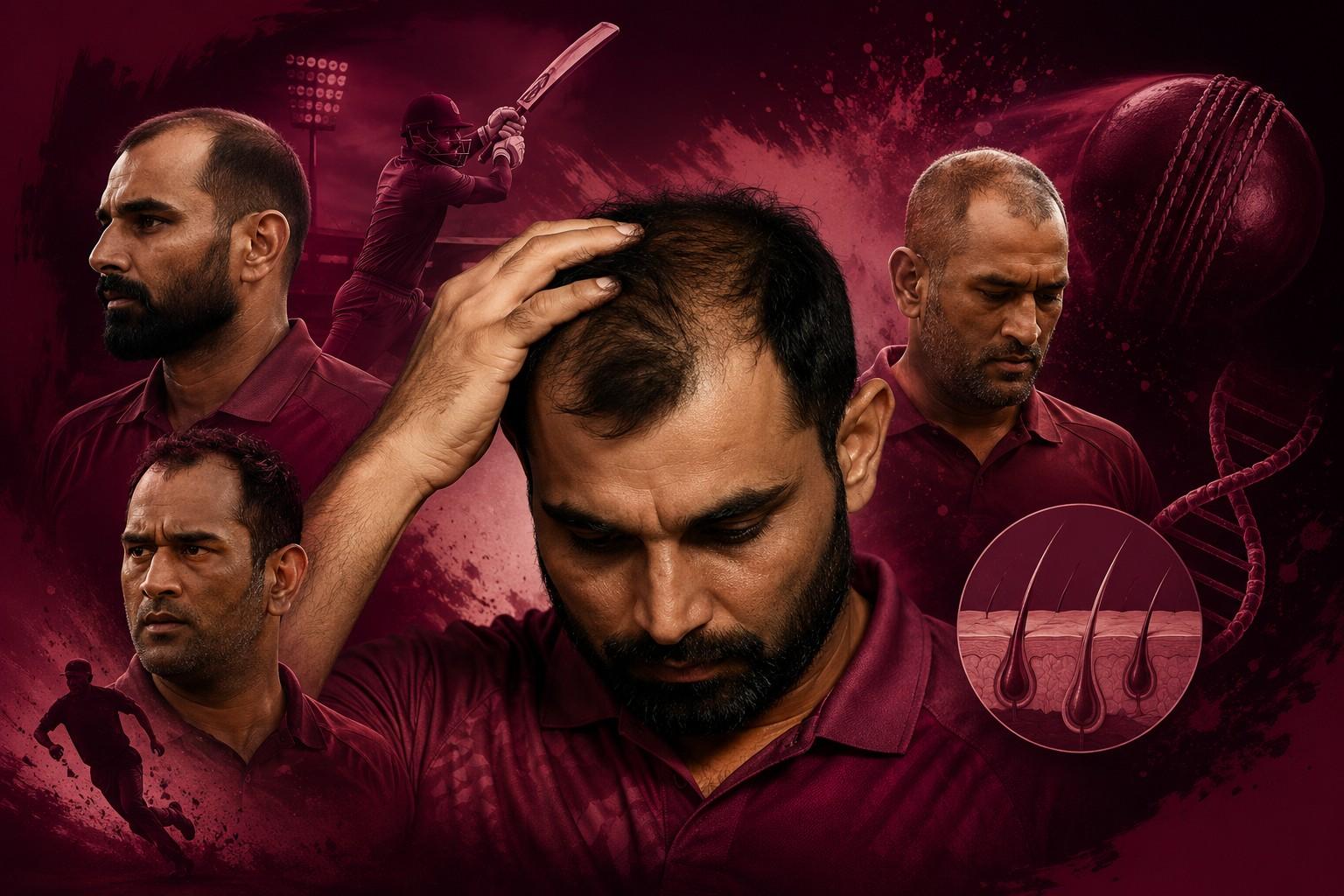 Why Do Cricketers Experience Hair Loss Earlier Than Most